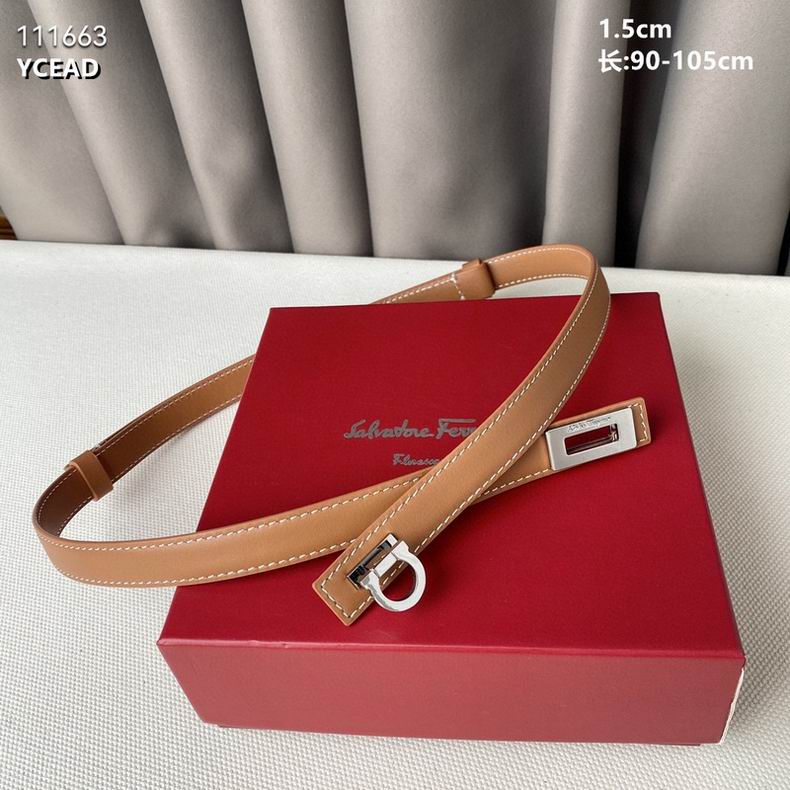 Ferragamo Belt 15mmX90-105cm 8L02